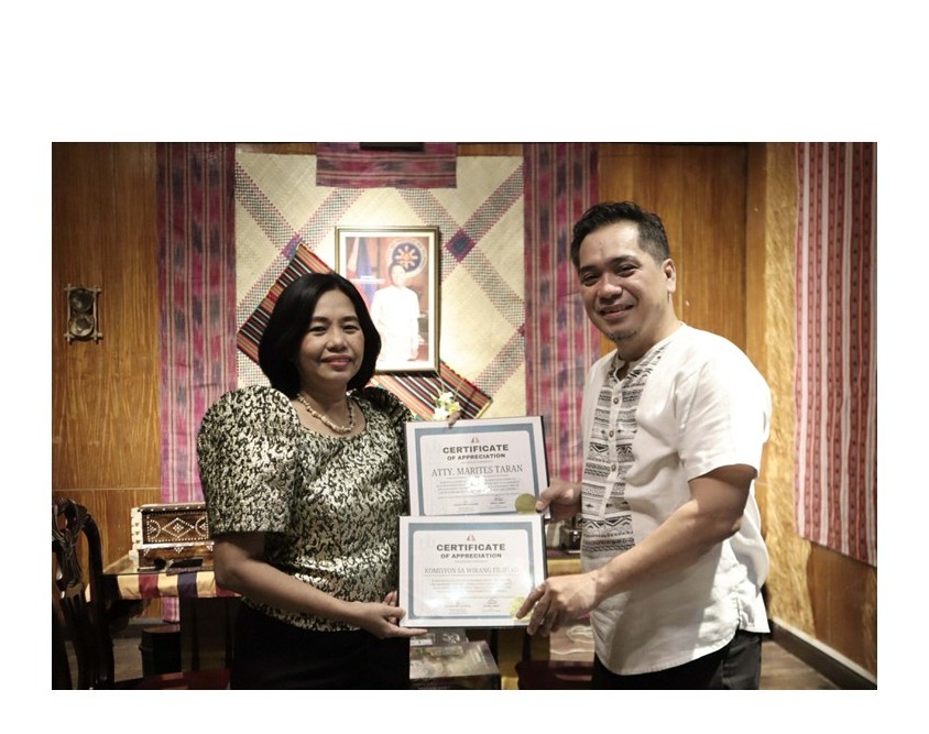 Kom. Marites A. Barrios-Taran, kinilala ng Quezon City Association of the Deaf (QCAD)