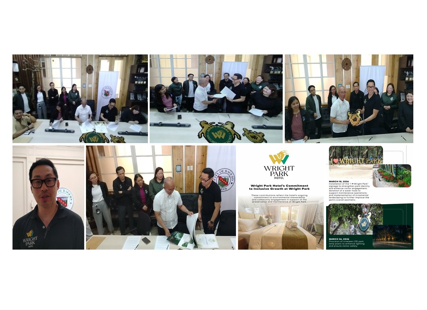 Wright Park Hotel Strengthens Commitment to Heritage Through Park Adoption