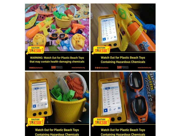 BAN Toxics Warns of Potential Health Risks from Plastic Beach Toys Containing Hazardous Chemicals