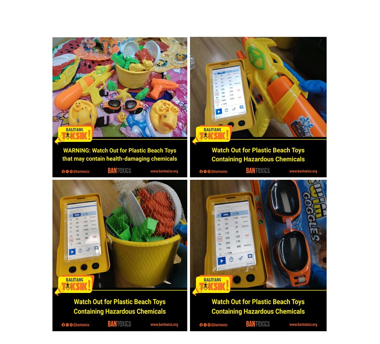 BAN Toxics Warns of Potential Health Risks from Plastic Beach Toys Containing Hazardous Chemicals