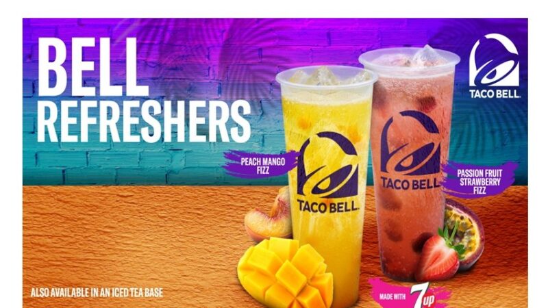 Beat the heat with Bell Refreshers, Taco Bell’s coolest sips yet
