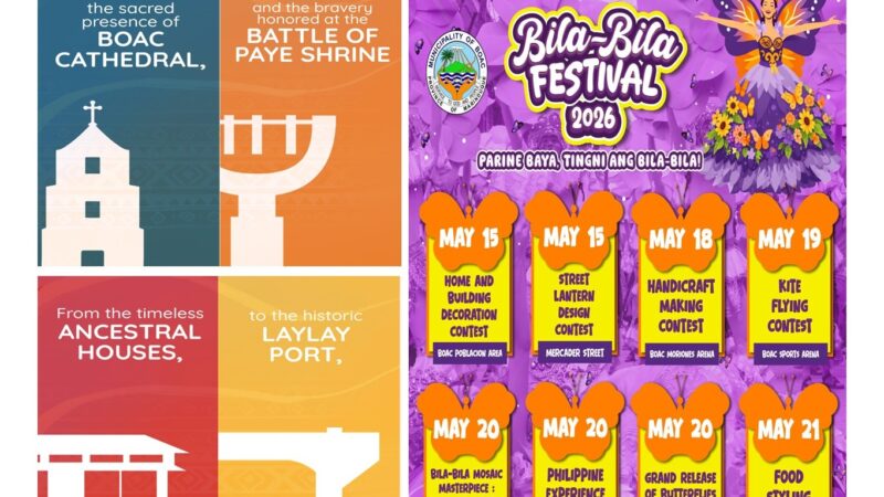 Boac heritage takes center stage with Bila-Bila Festival ahead of Philippine Experience