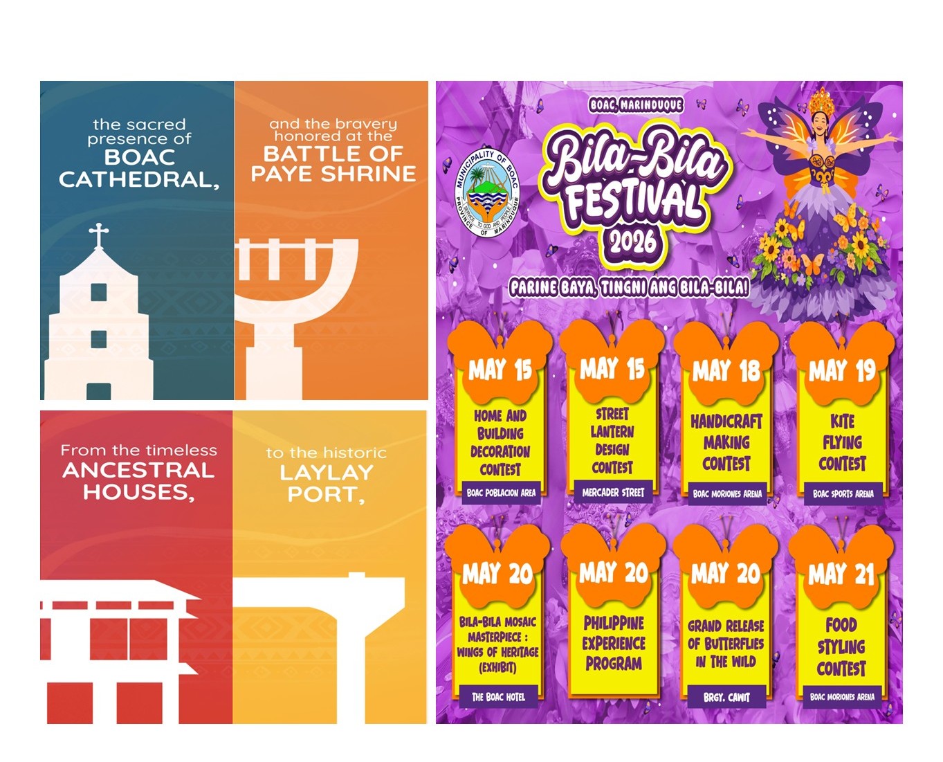 Boac heritage takes center stage with Bila-Bila Festival ahead of Philippine Experience