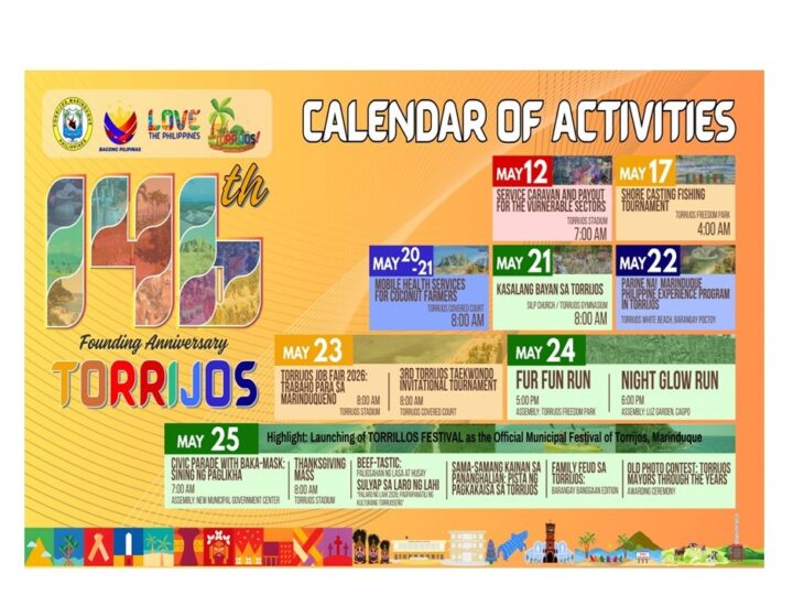 Torrijos to launch Torrillos Festival as their Official Municipal Festival during its 146th founding anniversary