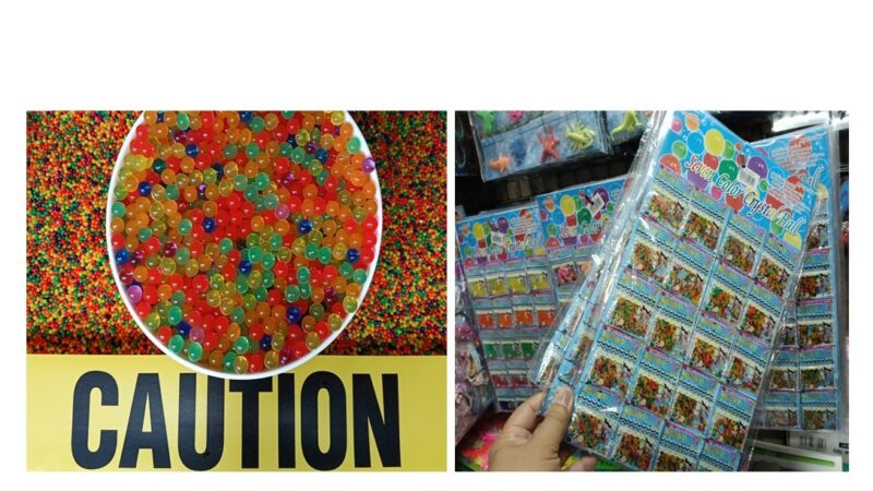 Warning Out on Water Beads Which Can Block a Child’s Airway