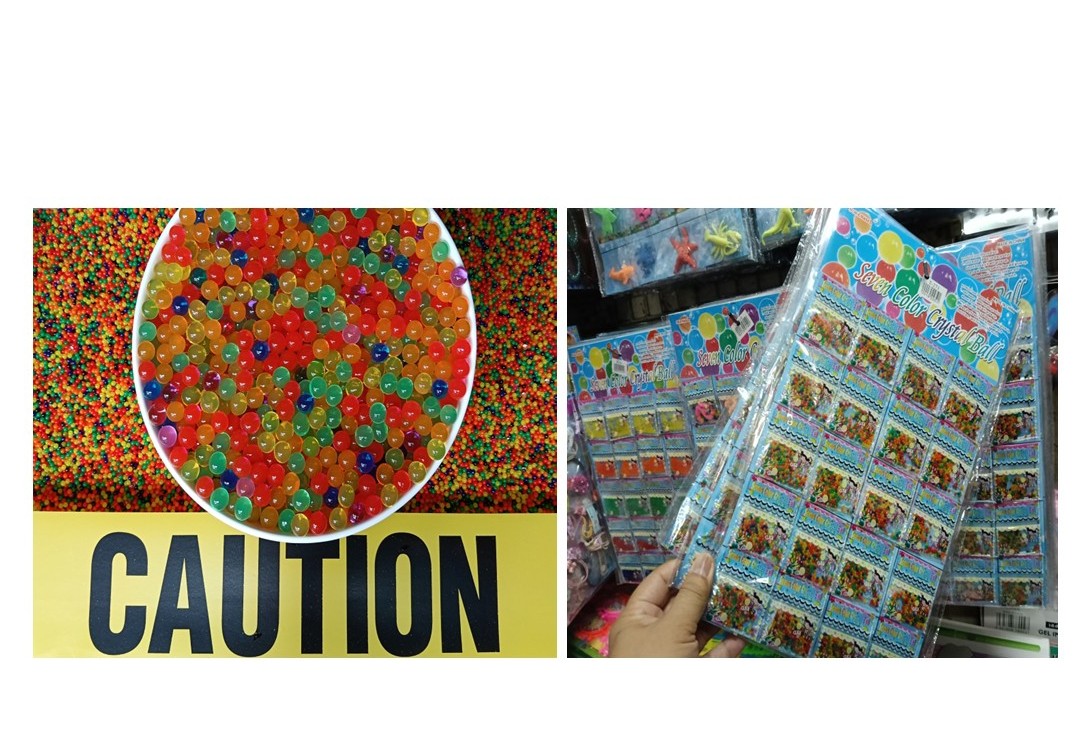 Warning Out on Water Beads Which Can Block a Child’s Airway