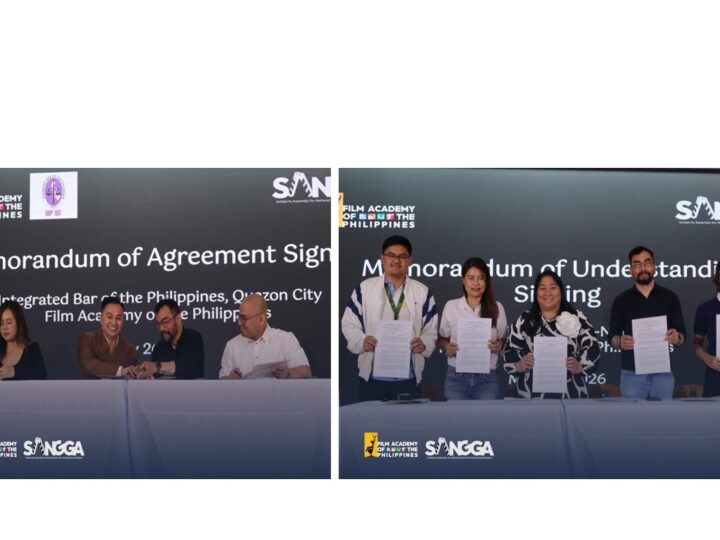 Film Academy Signs Partnerships with the Integrated Bar of the Philippines and PhilHealth to Support Film and Audiovisual Workers