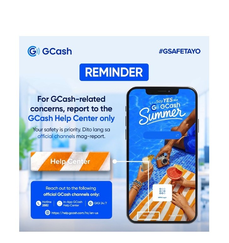 GCash strengthens user support through official help channels and security features