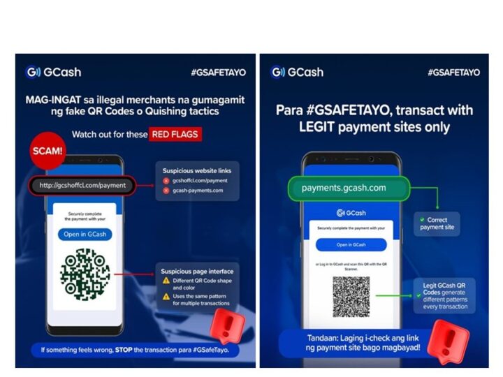 GCash upholds zero tolerance on “quishing” scam, blocks fake illegal sites