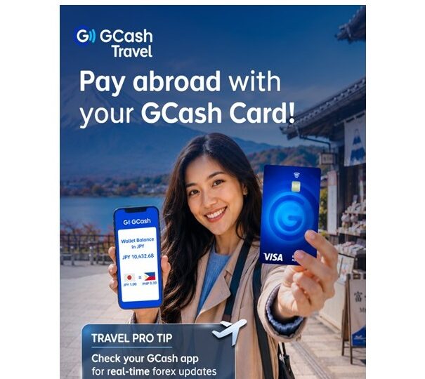 Hassle-free travel: Payments abroad made easier with GCash Visa Card