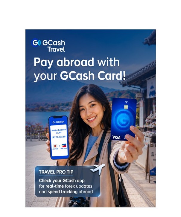 Hassle-free travel: Payments abroad made easier with GCash Visa Card
