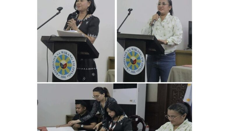 KWF at KATAFIL, Isinagawa ang lagdaan ng Memorandum ng Unawaan (MOU)