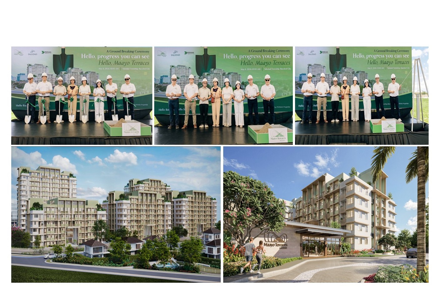 PHINMA Properties breaks ground on Maayo Terraces’ first tower in Saludad Township