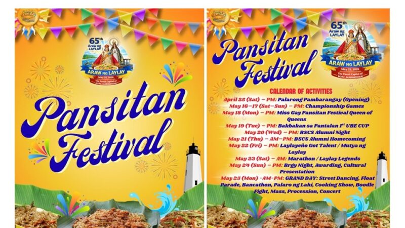 65th Laylay day spotlights Pansitan Festival this Heritage month