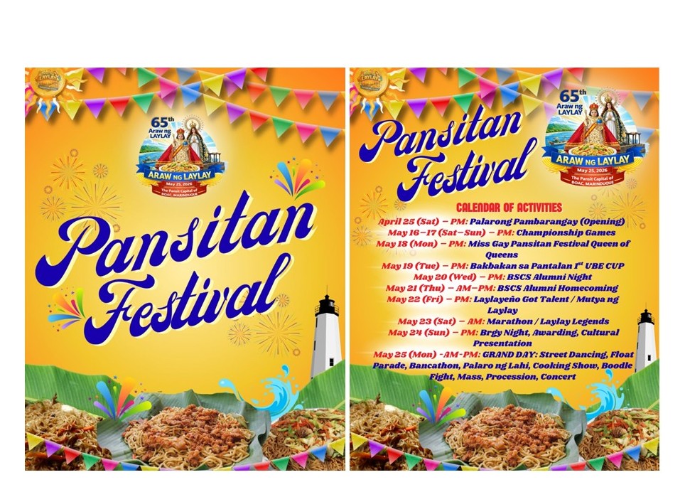 65th Laylay day spotlights Pansitan Festival this Heritage month