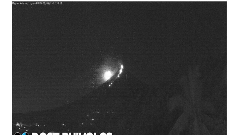 Advisory on the May 25 meteor sighting over Mayon Volcano