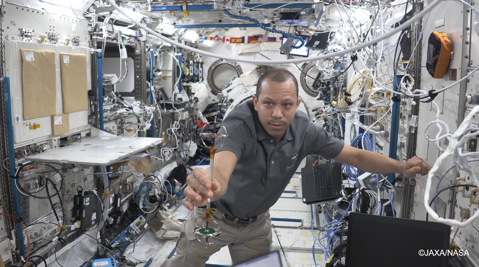 Filipino students’ experiment performed by NASA astronaut in space