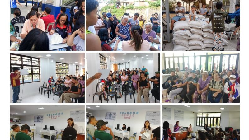 Rice Assistance Distribution Successfully Conducted in Santo Rosario Barangay