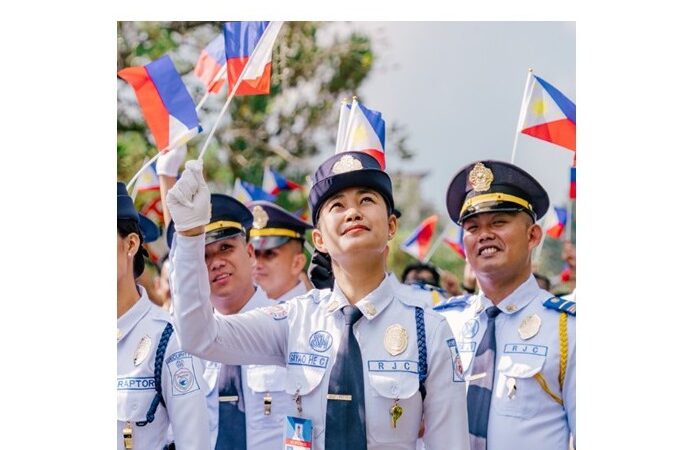 Security and Janitorial Teams Join General Formation at SM City Baguio for Flag Day