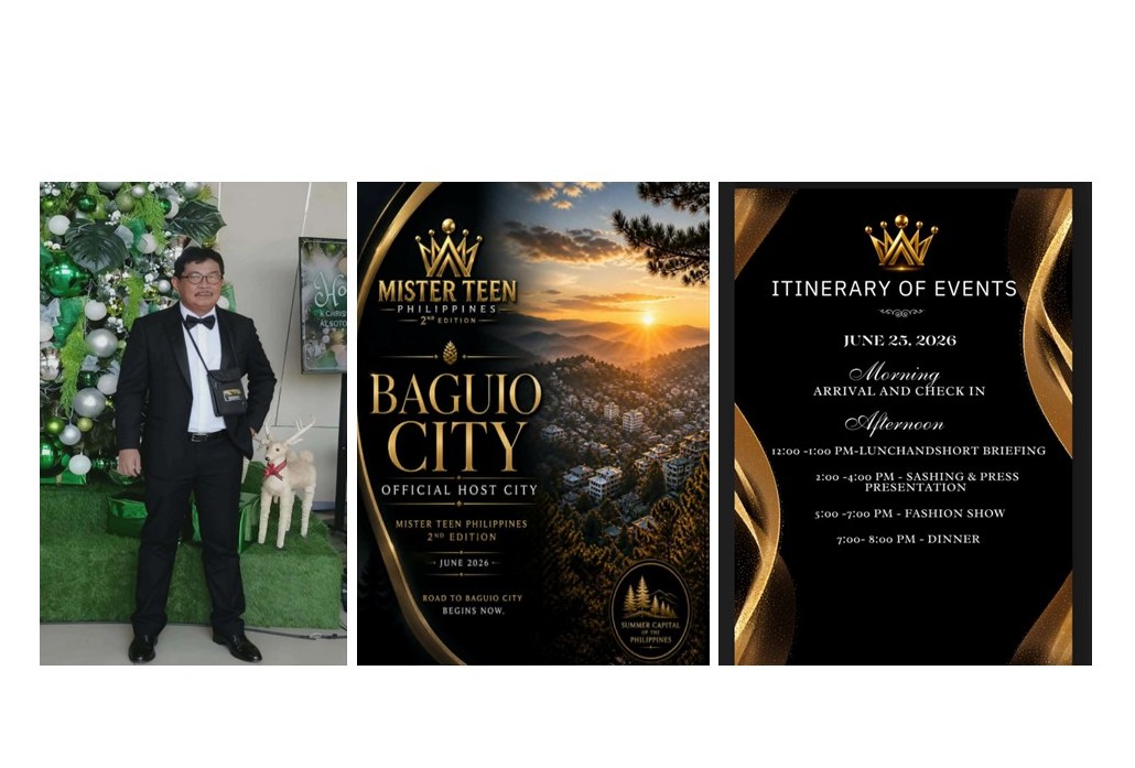 CARLOS MENESES DESIGNATED OFFICIAL MEDIA CONTACT FOR MR. TEEN PHILIPPINES 2ND EDITION; SUBMISSION OF DETAILS REQUIRED FOR ACCREDITATION