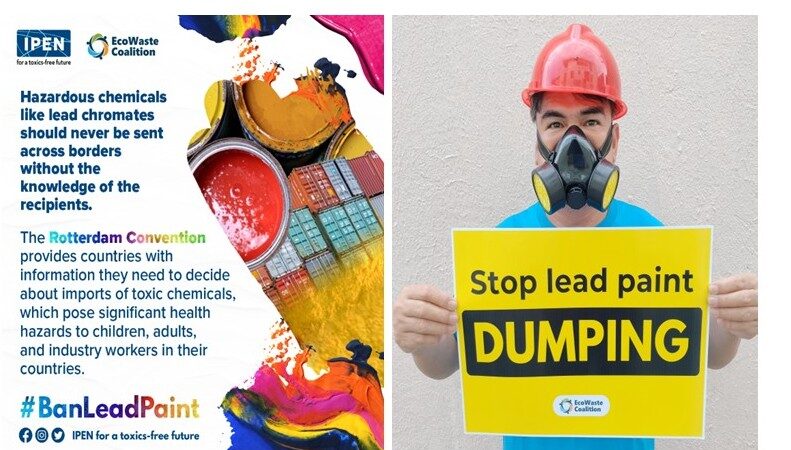 As Lead Paint Continues to Threaten Children’s Health, Groups Globally Call for Controls on Lead Chromates, Pigments Used in Lead Paint