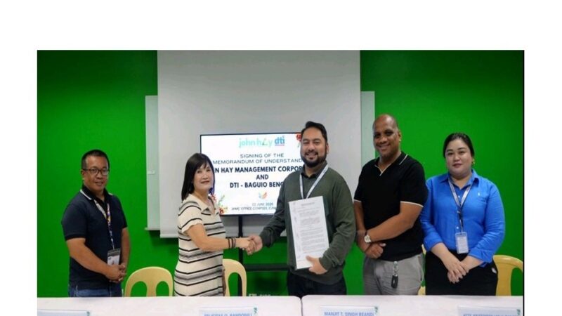 DTI -JHMC MOU STRENGTHENS MSME DEVELOPMENT