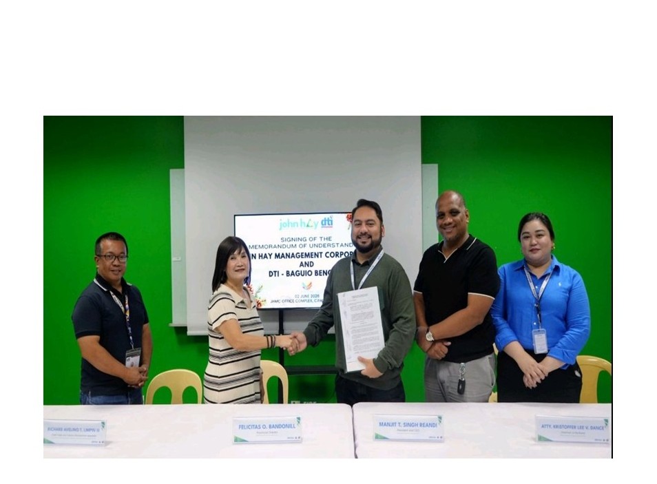 DTI -JHMC MOU STRENGTHENS MSME DEVELOPMENT